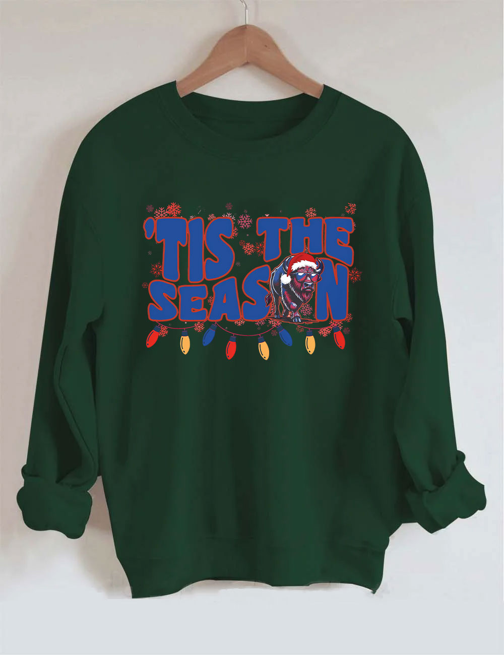 Christmas Buffalo Football Sweatshirt