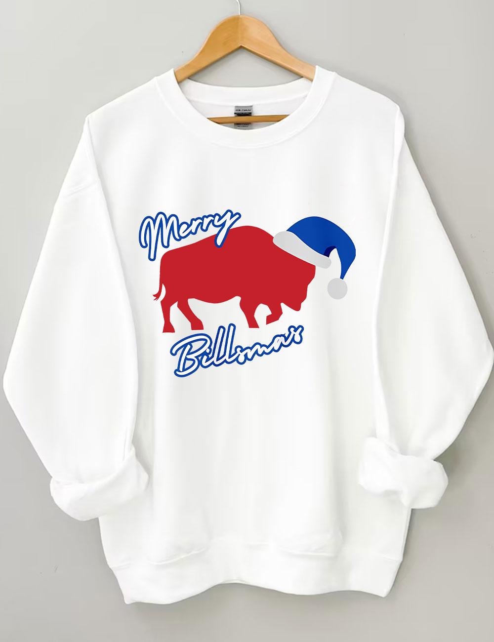 MERRY BILLSMAS Buffalo Bills Sweatshirt