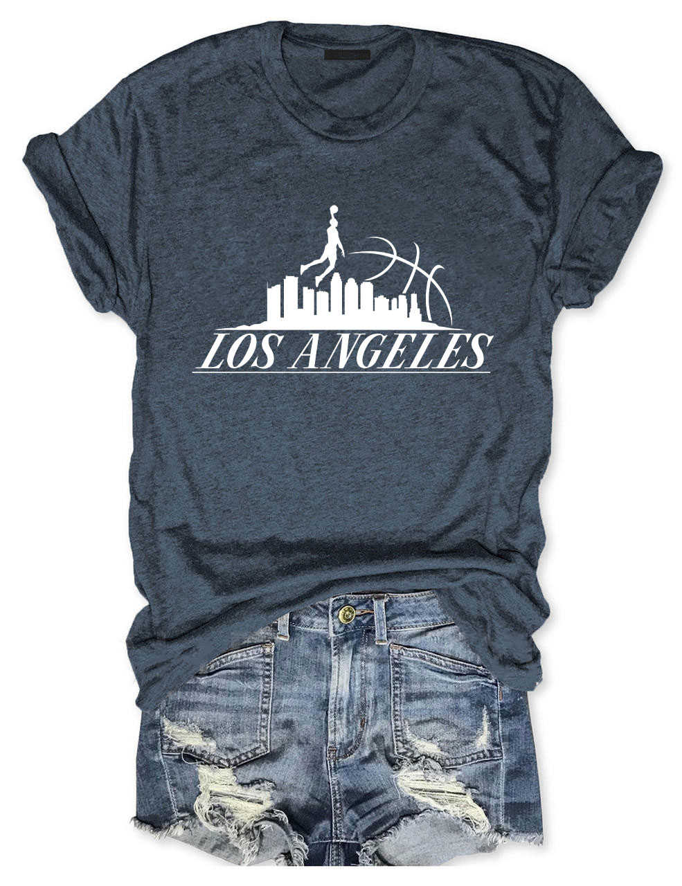Los Angeles Basketball T-Shirt