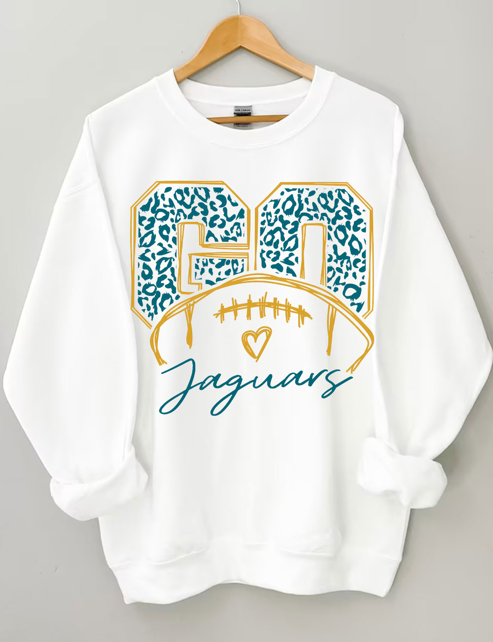 Go Jaguars Football Sweatshirt