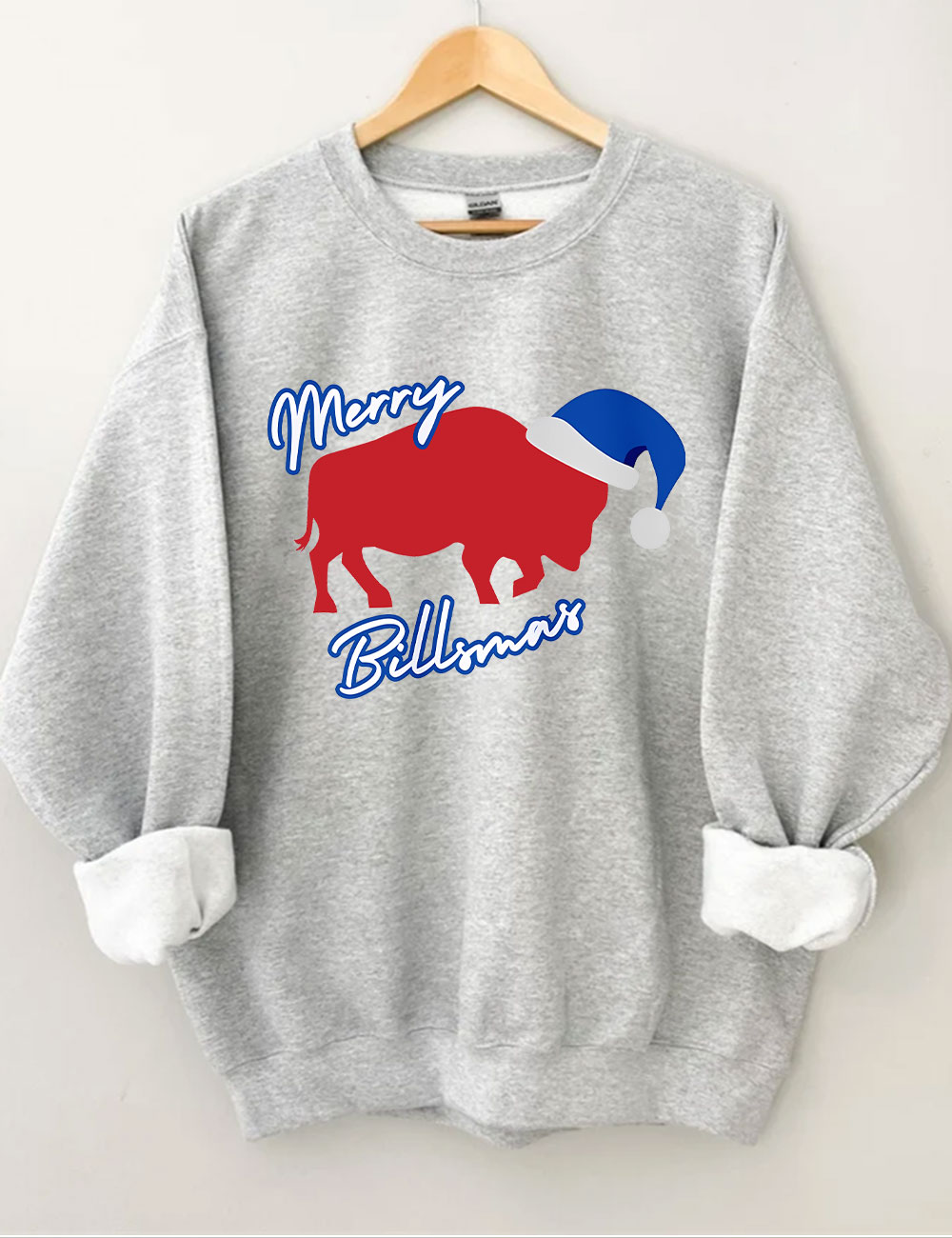 MERRY BILLSMAS Buffalo Bills Sweatshirt