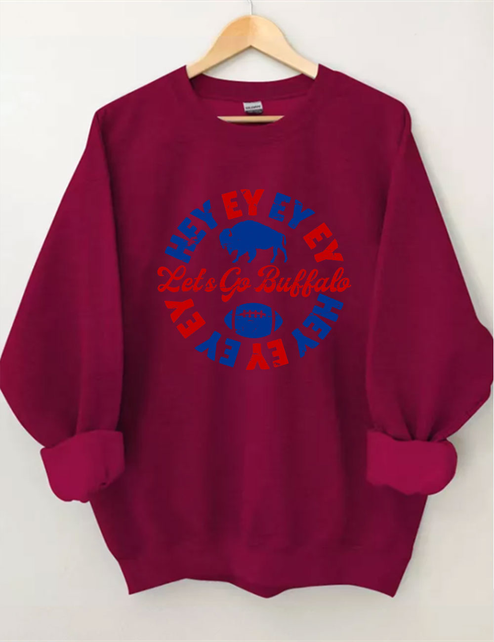 Hey Let's Go Buffalo Sweatshirt