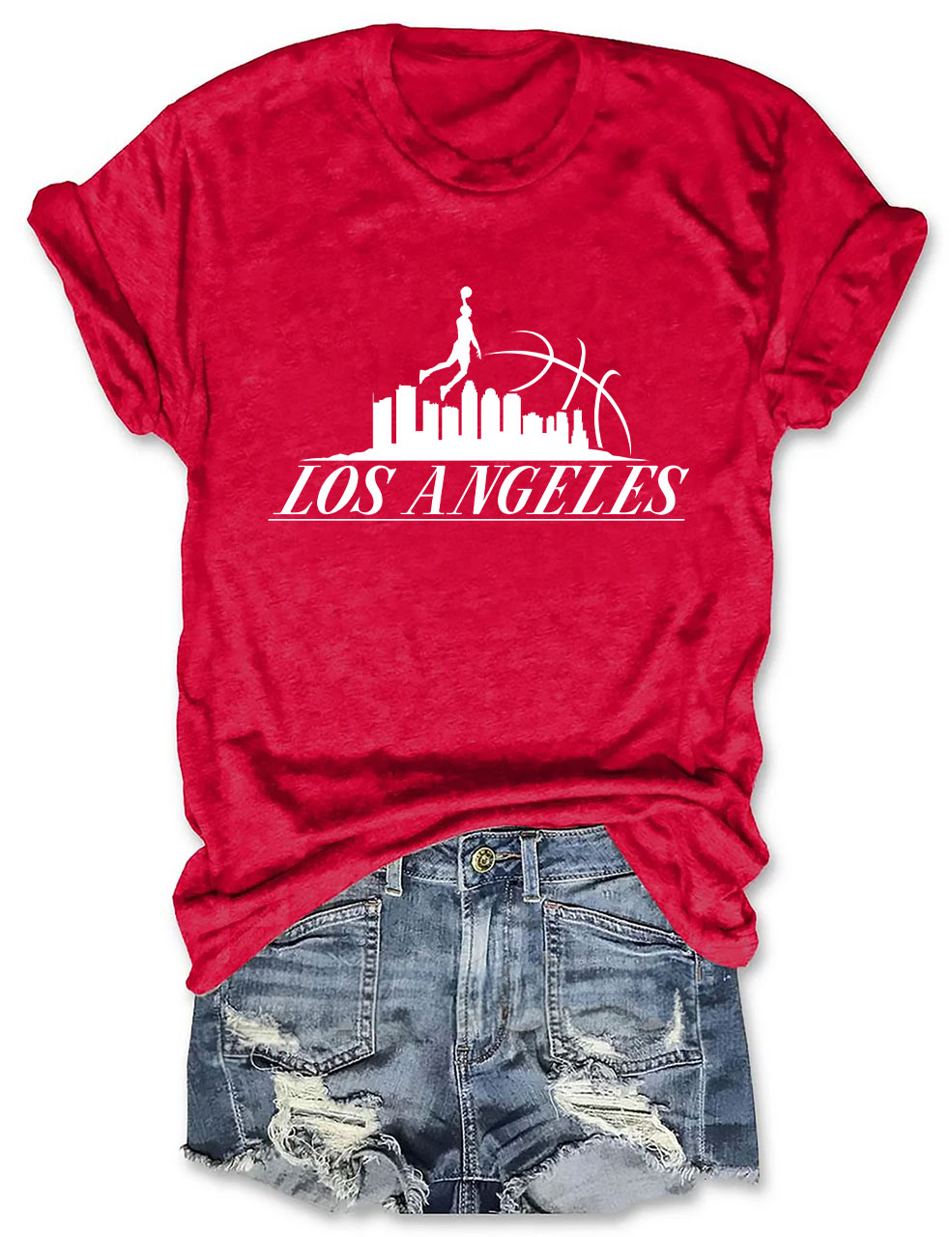 Los Angeles Basketball T-Shirt