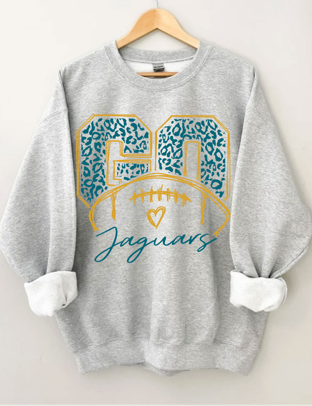 Go Jaguars Football Sweatshirt