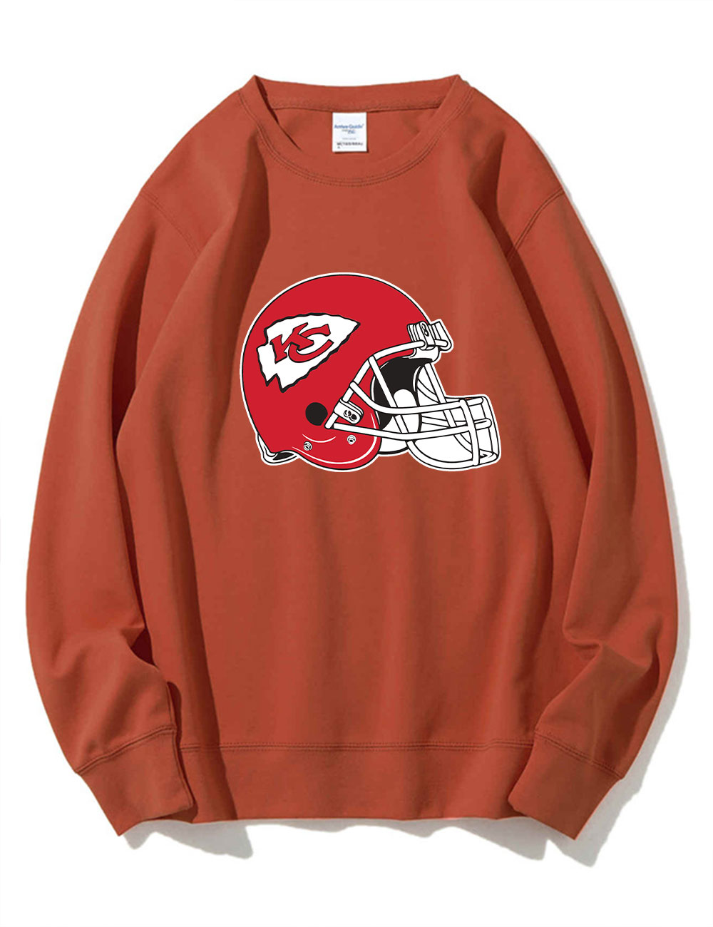 Chiefs Helmet Football Sweatshirt