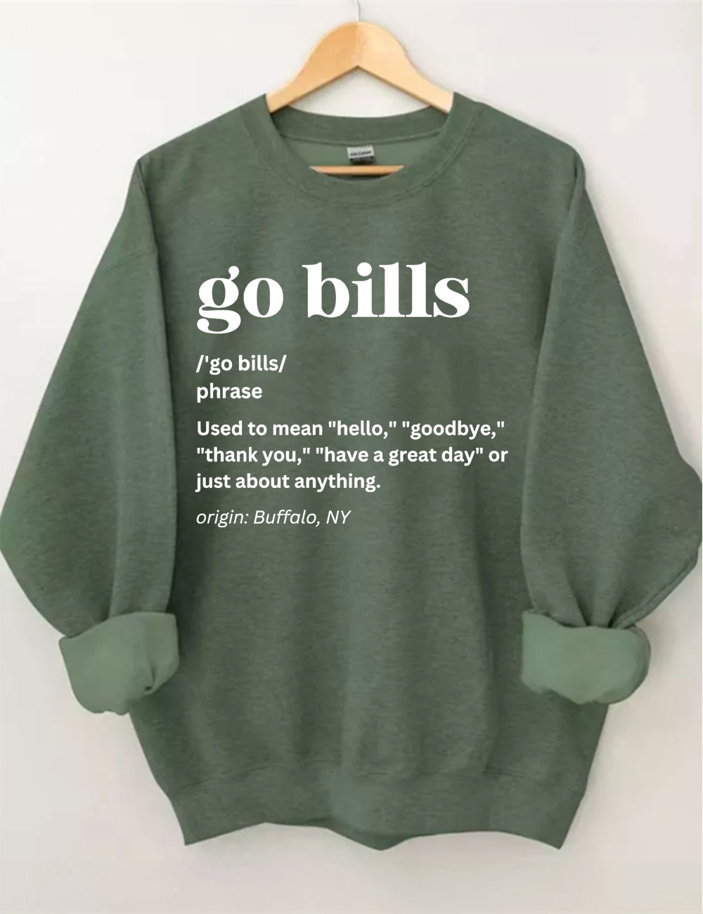 Go Bills Buffalo Football Sweatshirt