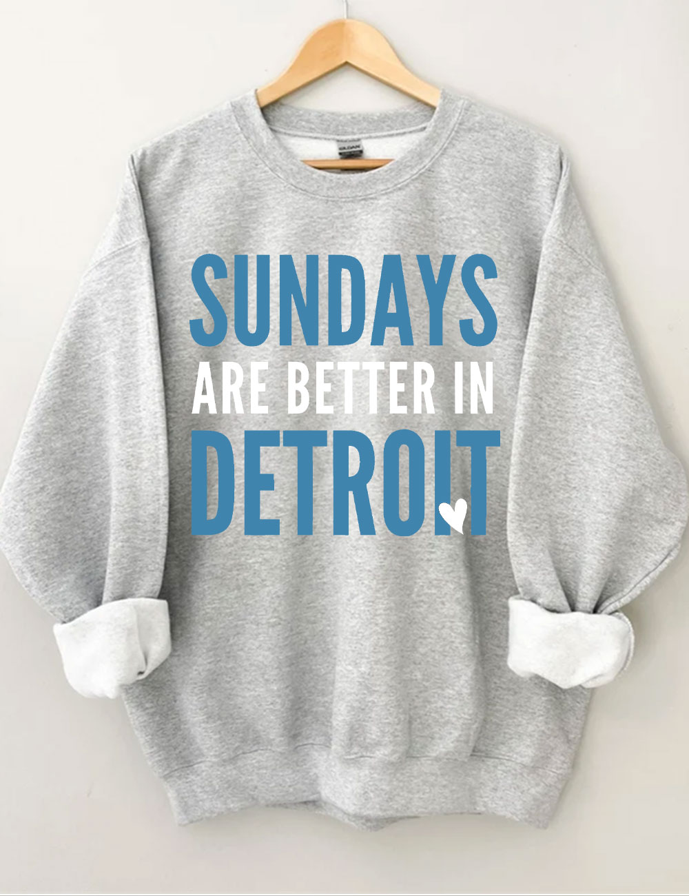 Sundays Are Better In Detroit Football Sweatshirt