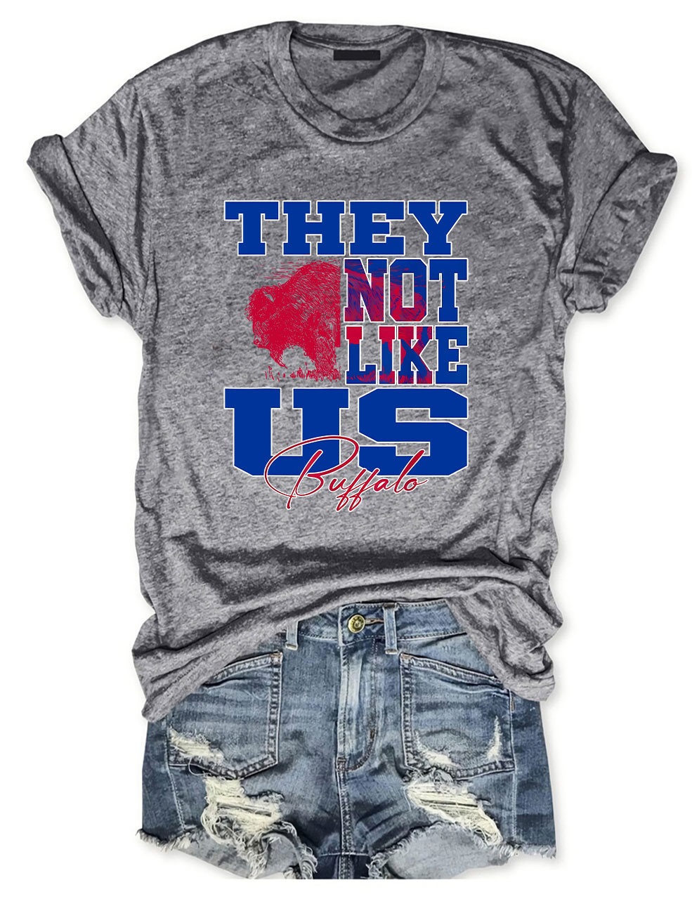 They Not Like Us Buffalo Funny T-Shirt