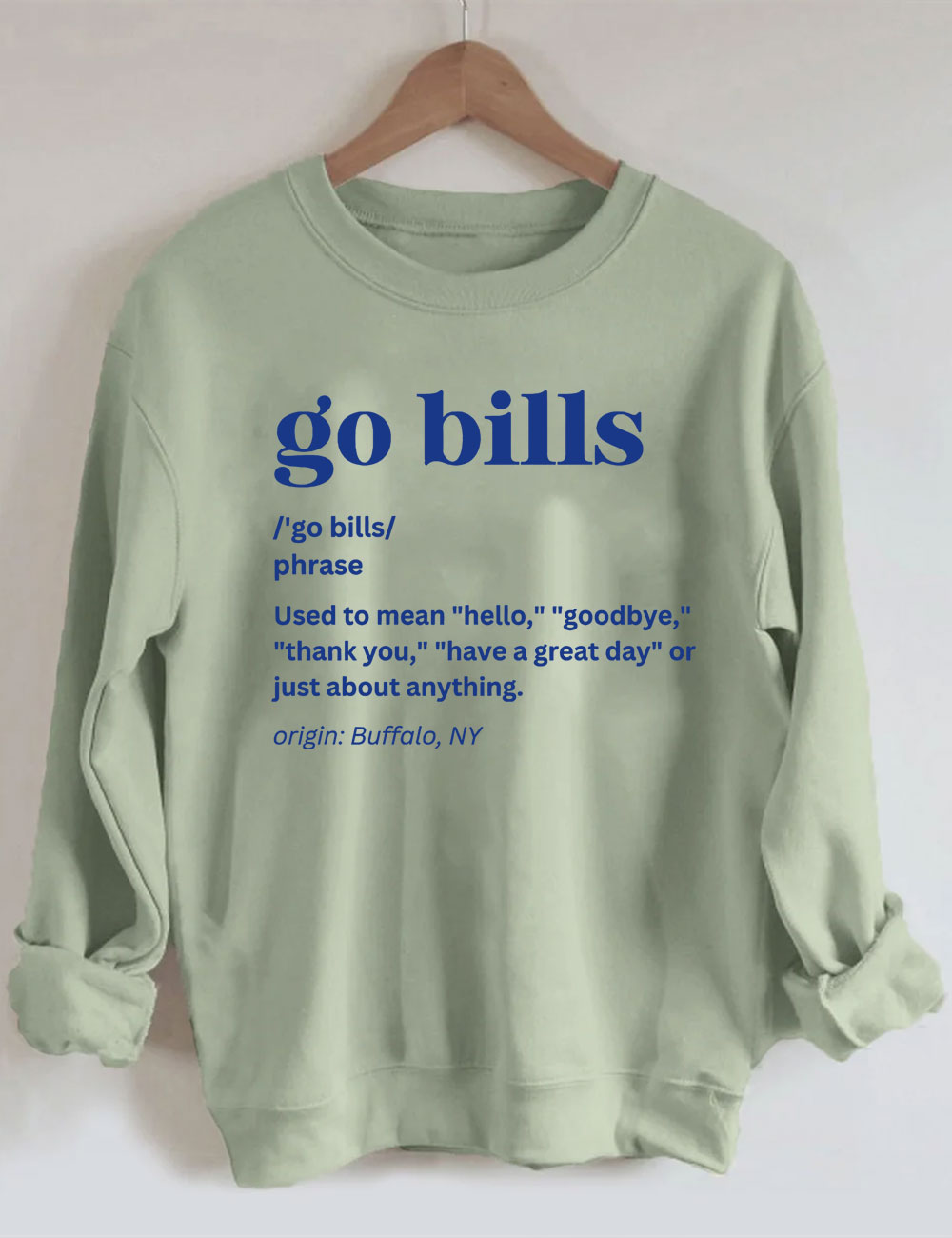 Go Bills Buffalo Football Sweatshirt