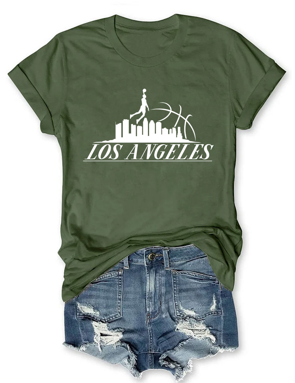 Los Angeles Basketball T-Shirt