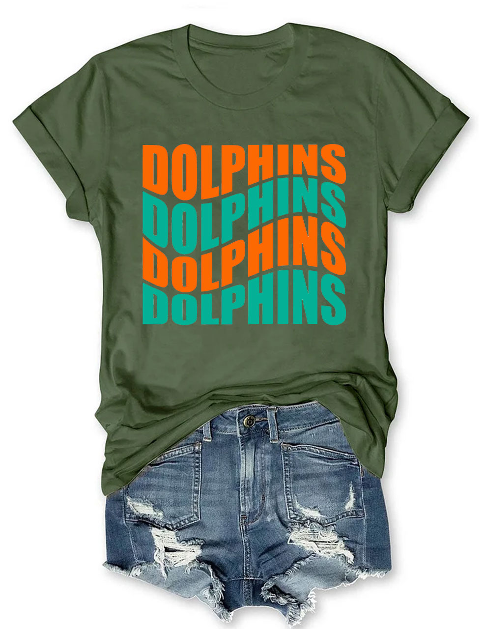 Dolphins Football T-Shirt