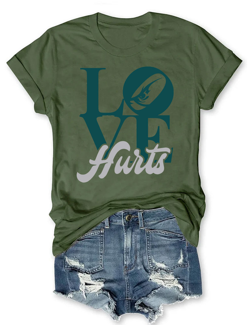 Love Hurts Philly Football T-Shirt
