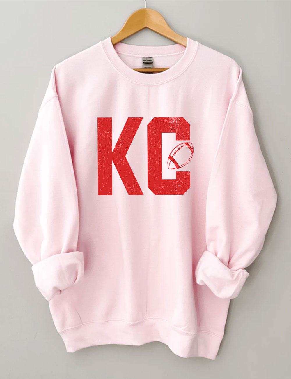 KC Kansas City Football Sweatshirt