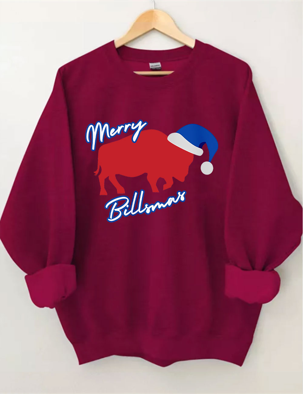 MERRY BILLSMAS Buffalo Bills Sweatshirt