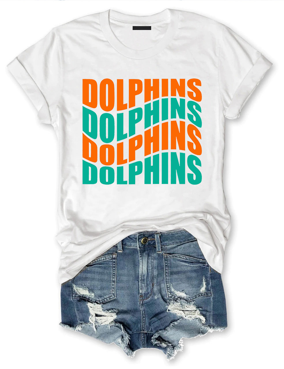 Dolphins Football T-Shirt