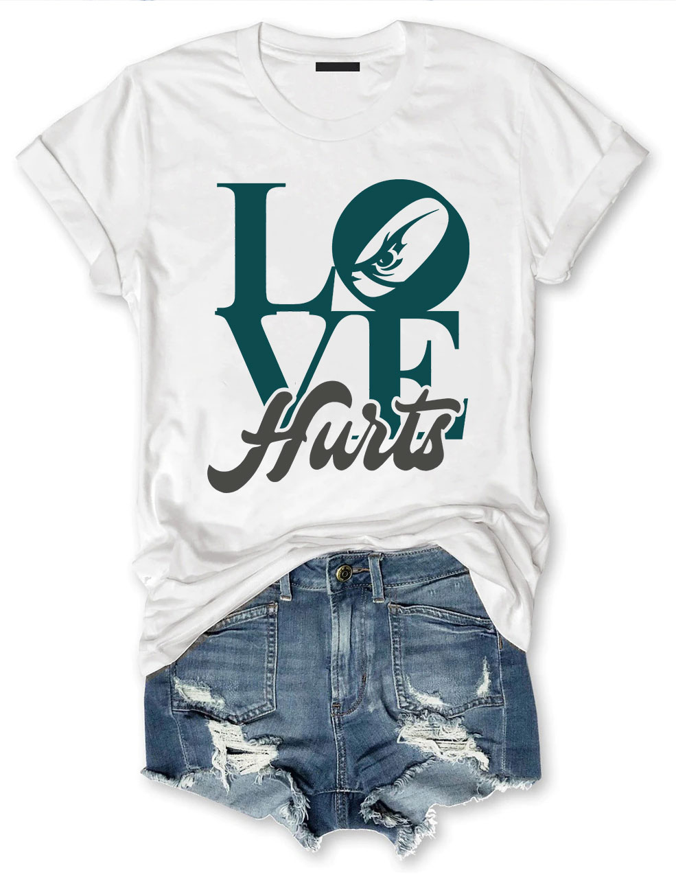 Love Hurts Philly Football T-Shirt