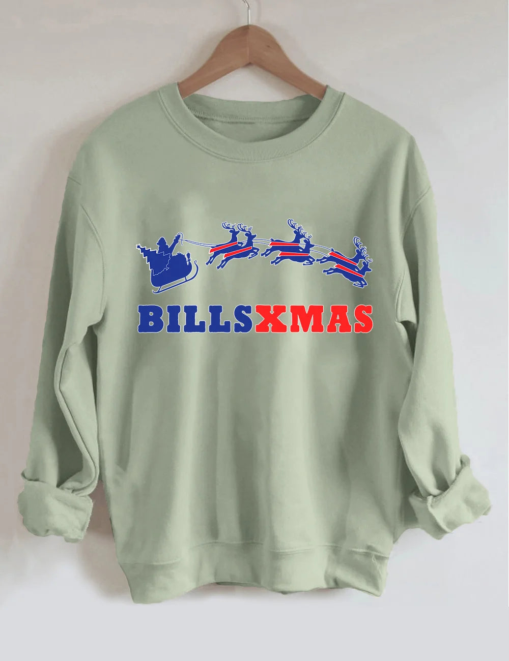 BillsXmas Buffalo Reindeer Christmas Sweatshirt