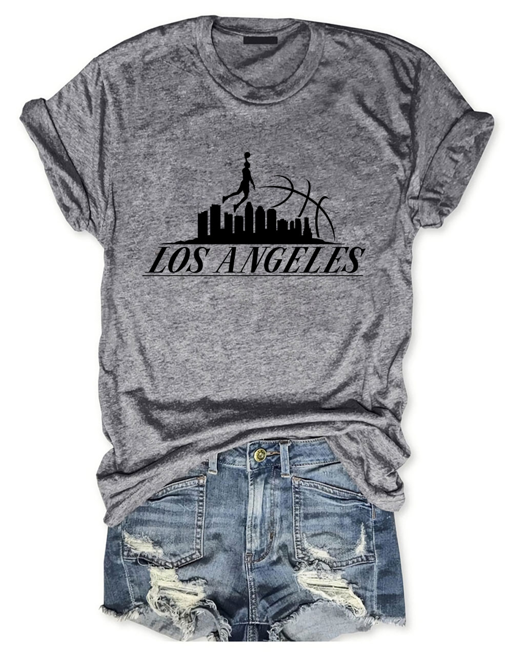 Los Angeles Basketball T-Shirt