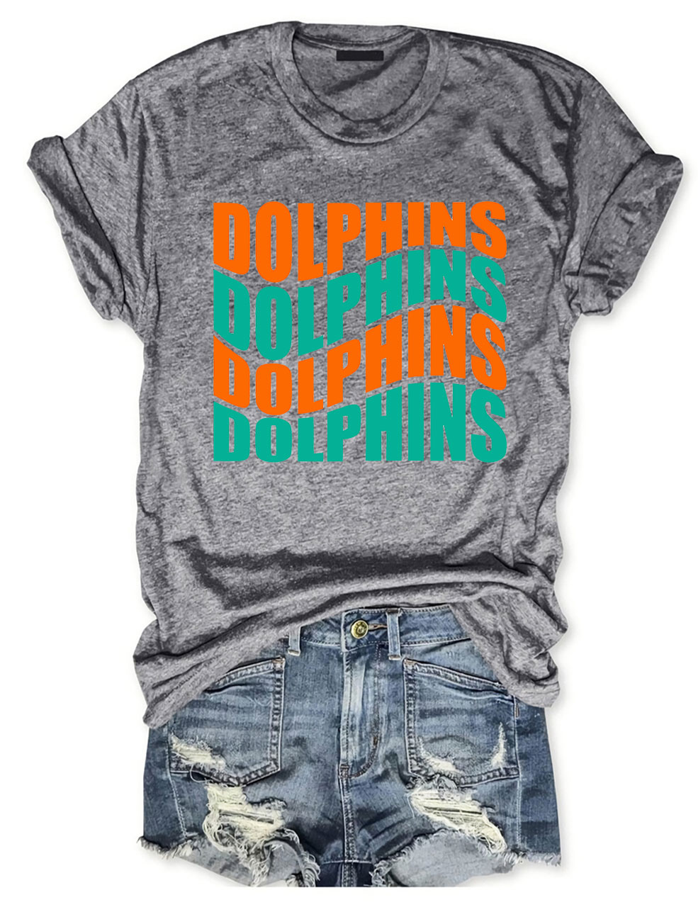 Dolphins Football T-Shirt