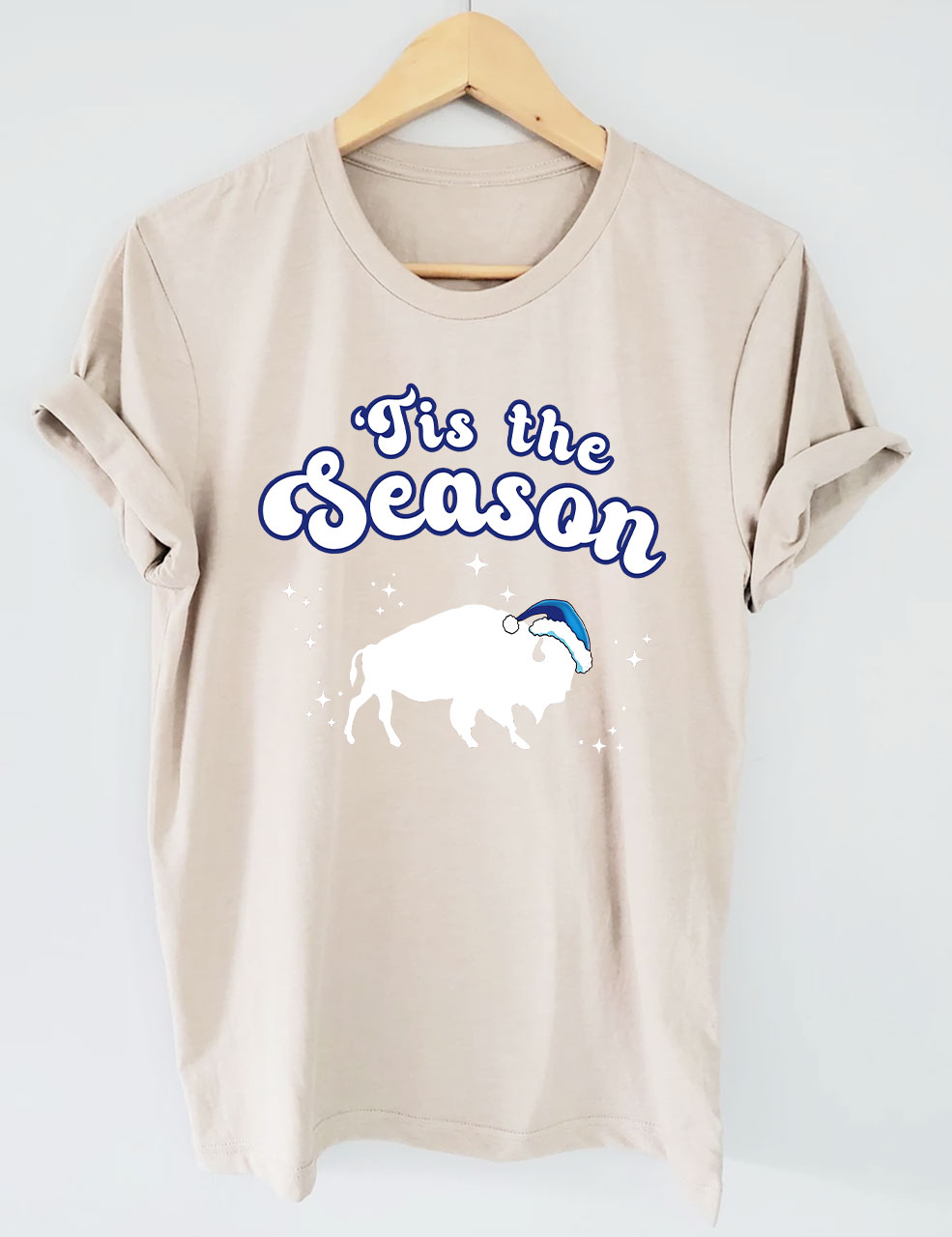 Funny Buffalo Christmas T-Shirt