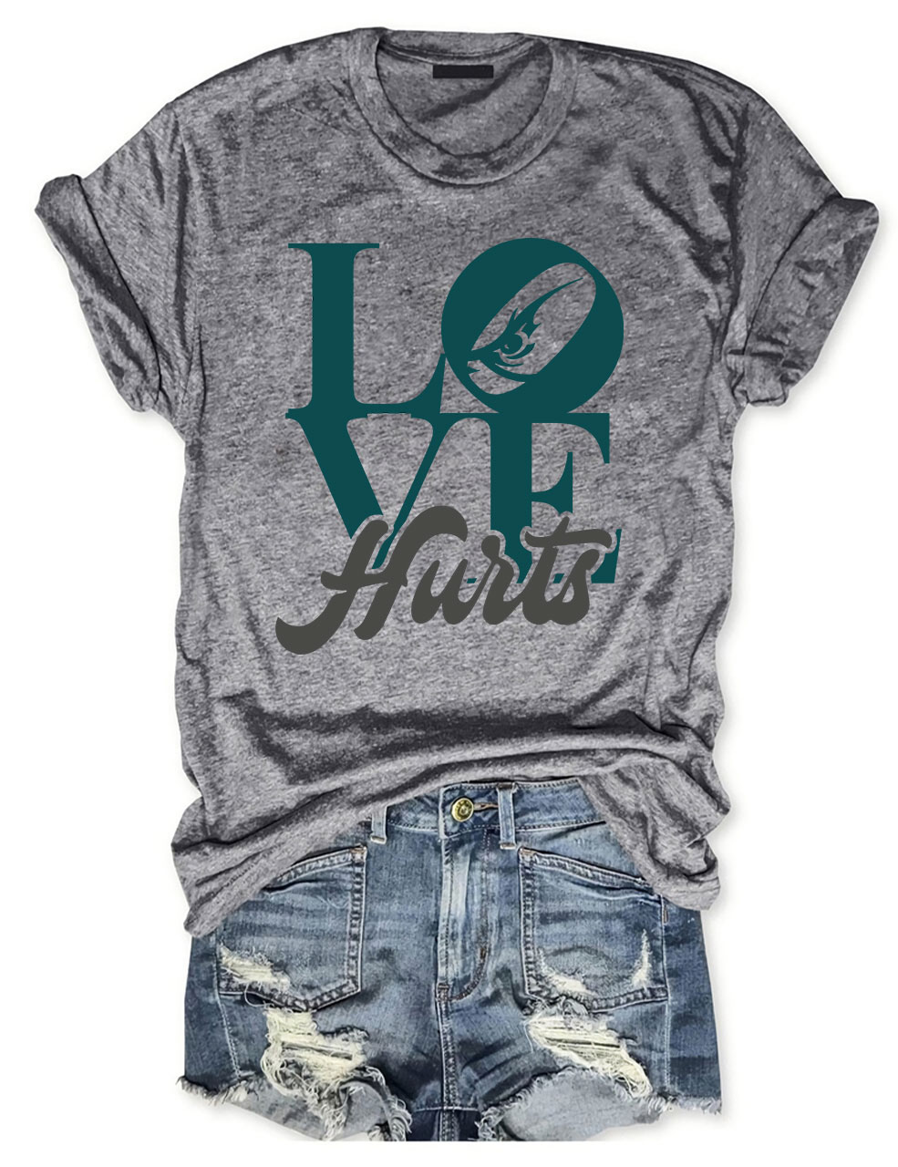 Love Hurts Philly Football T-Shirt