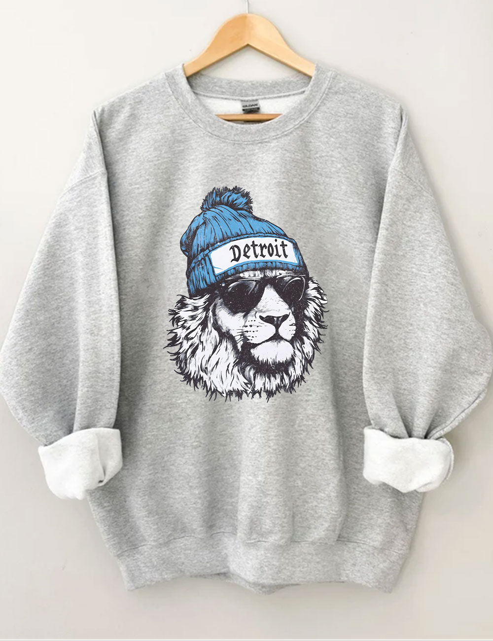 Trendy Game Day Detroit Football Sweatshirt