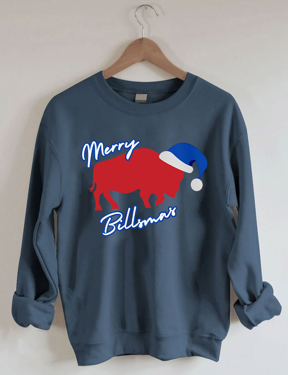MERRY BILLSMAS Buffalo Bills Sweatshirt