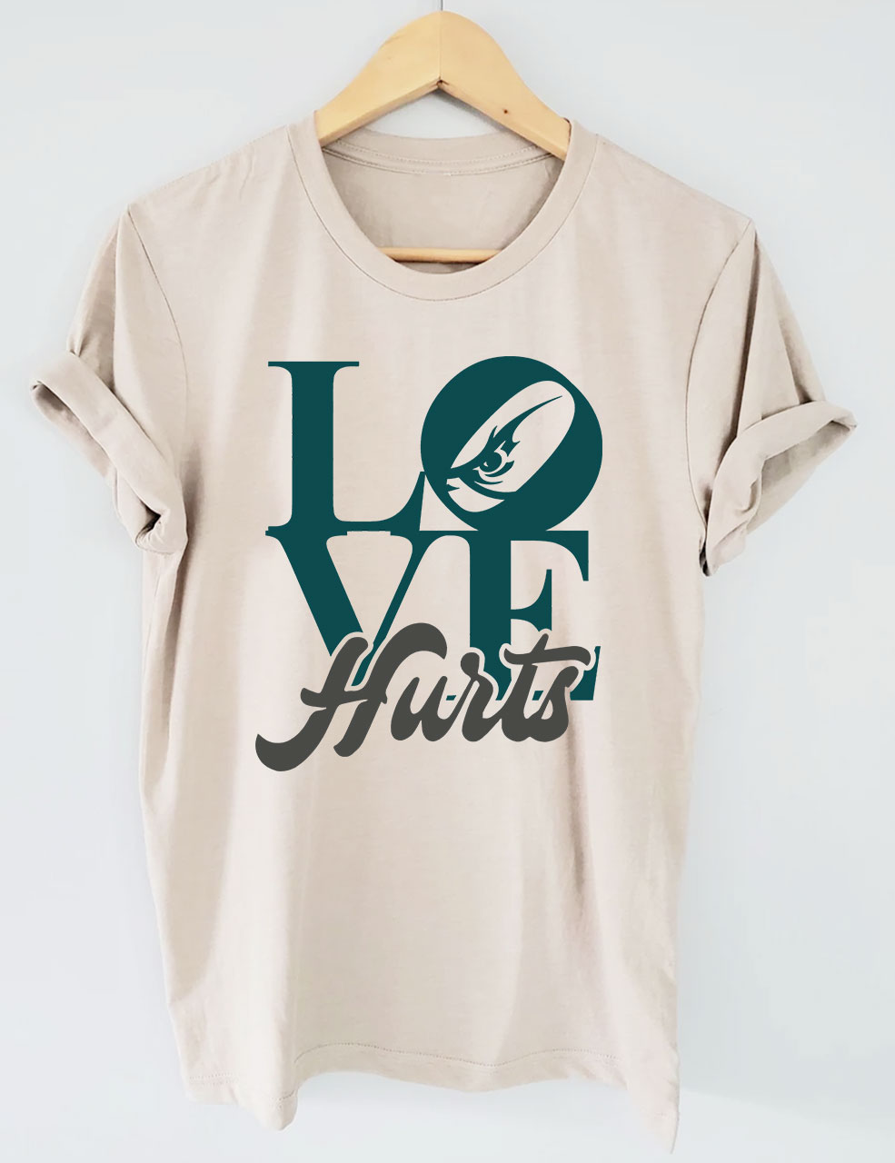 Love Hurts Philly Football T-Shirt