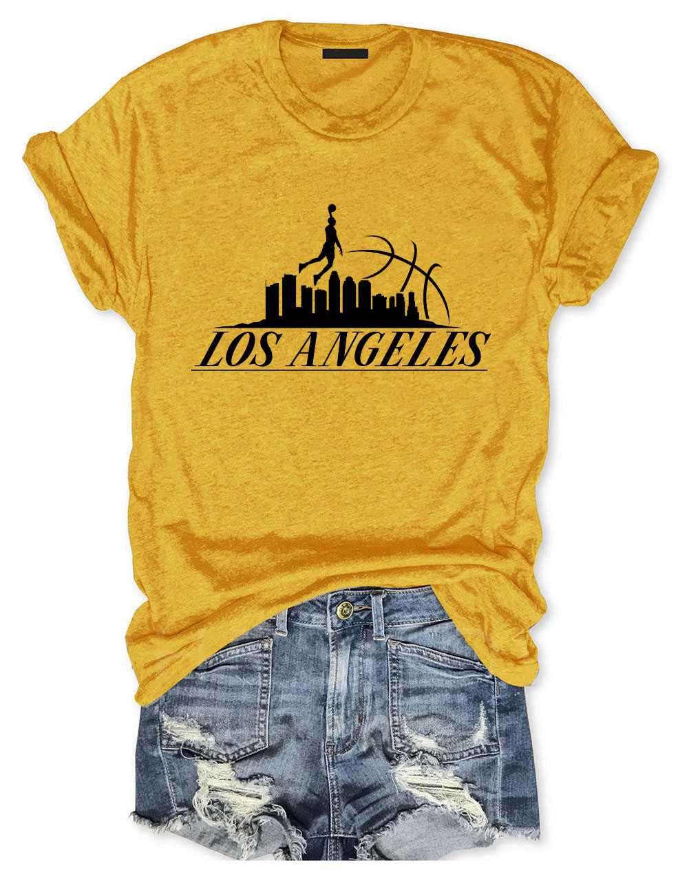 Los Angeles Basketball T-Shirt
