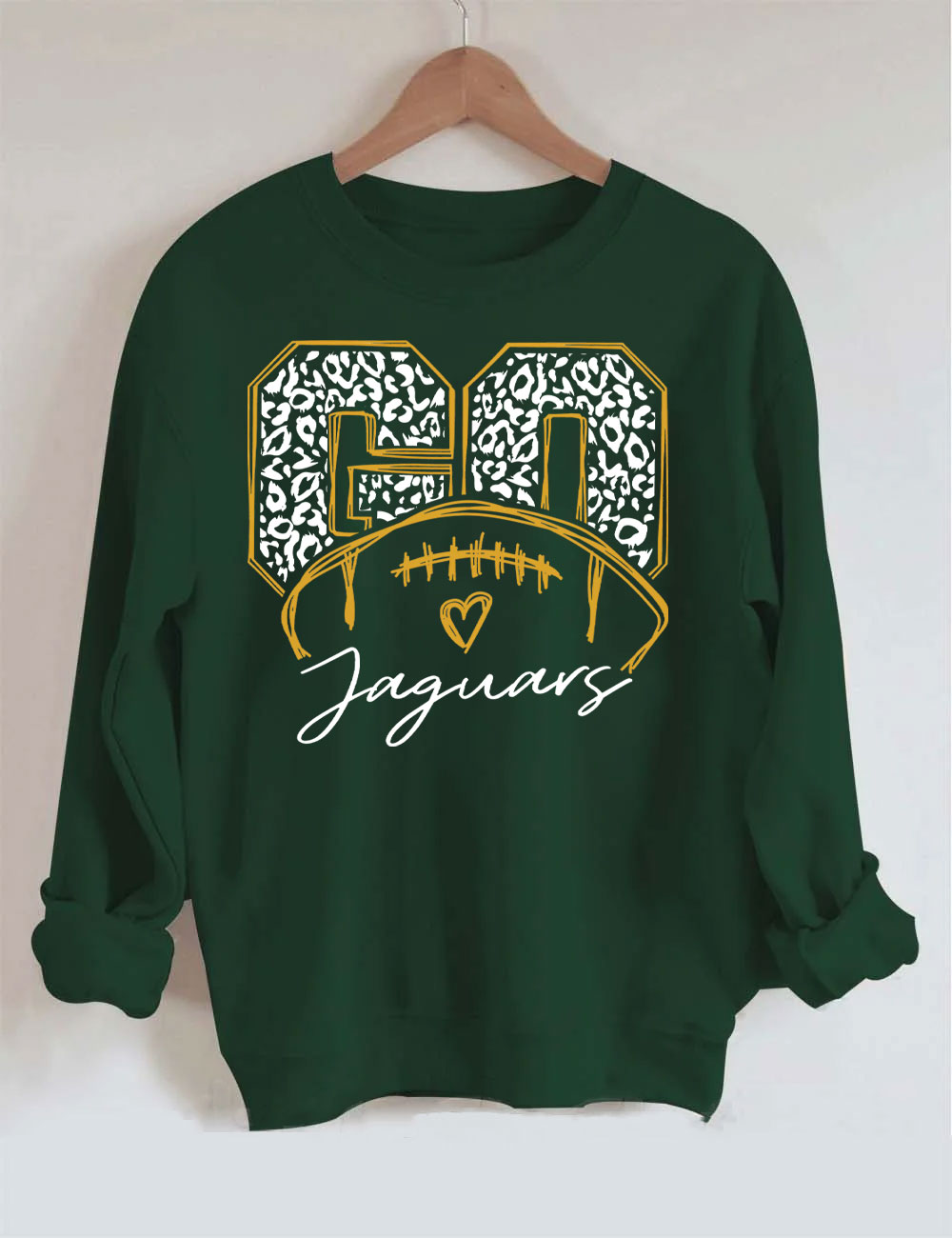 Go Jaguars Football Sweatshirt