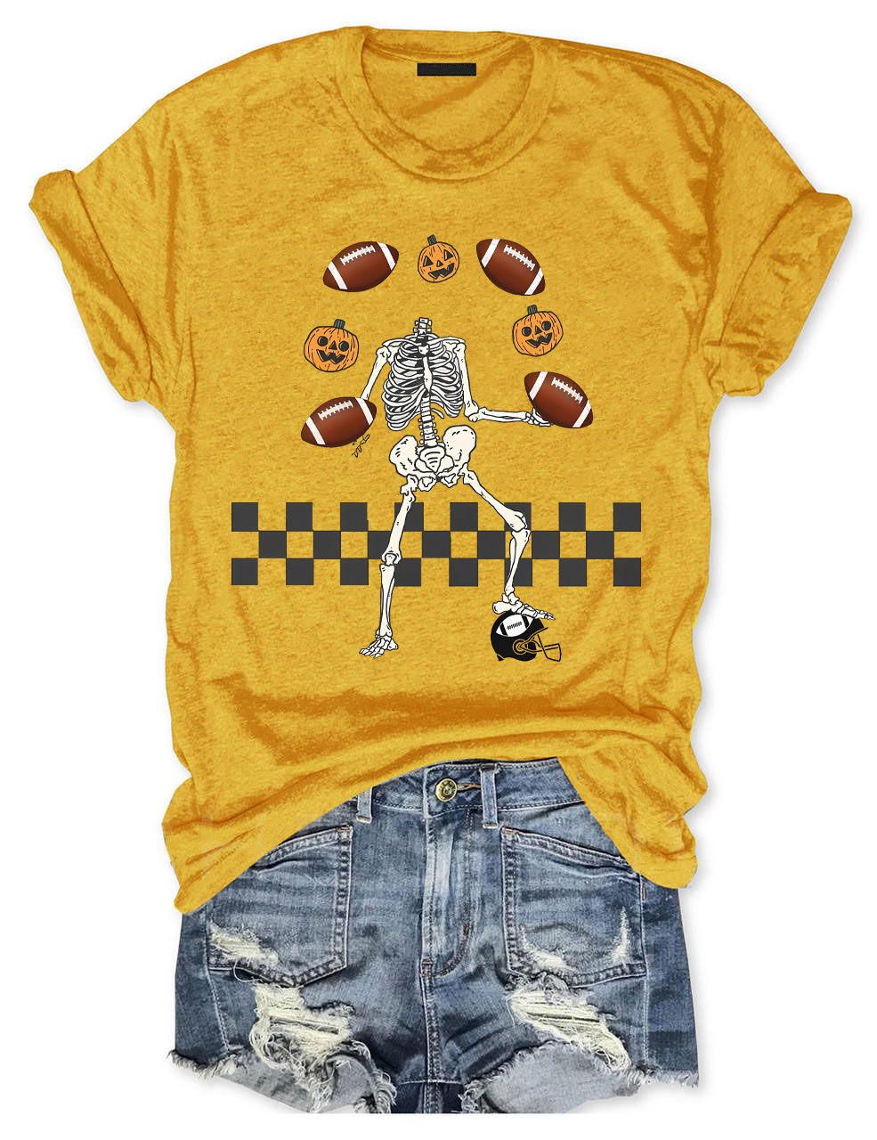 Halloween Football T-Shirt