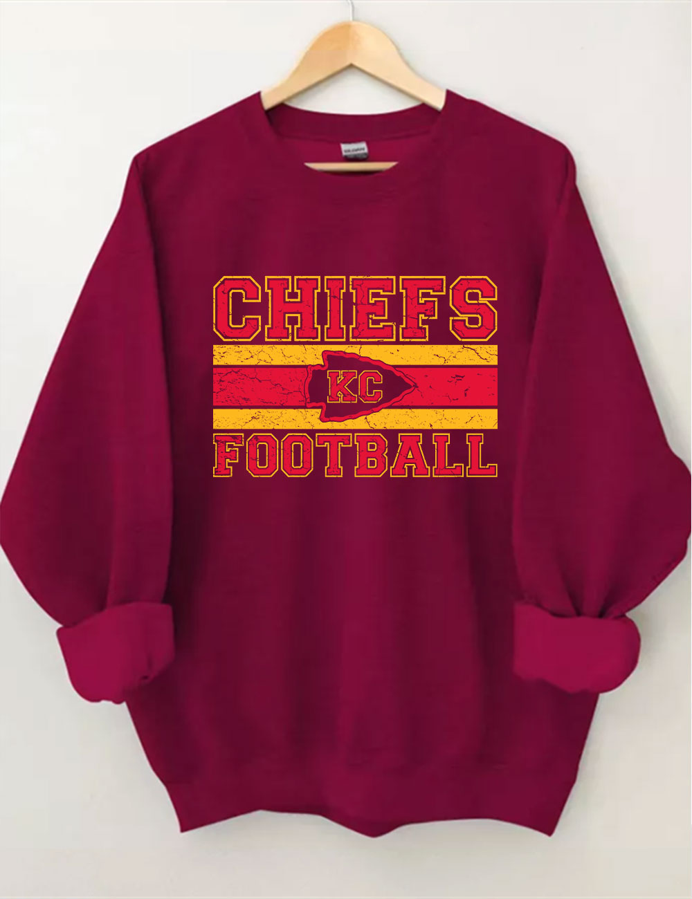 Vintage Chiefs Football Sweatshirt