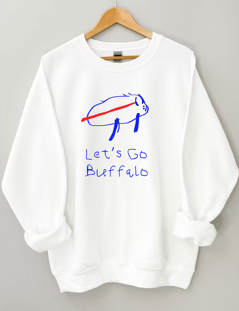 Let's Go Funny Buffalo Sweatshirt