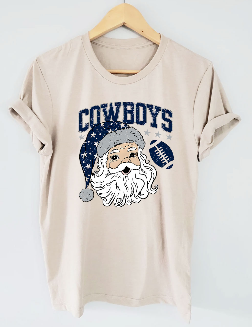 Christmas Dallas Football T-Shirt