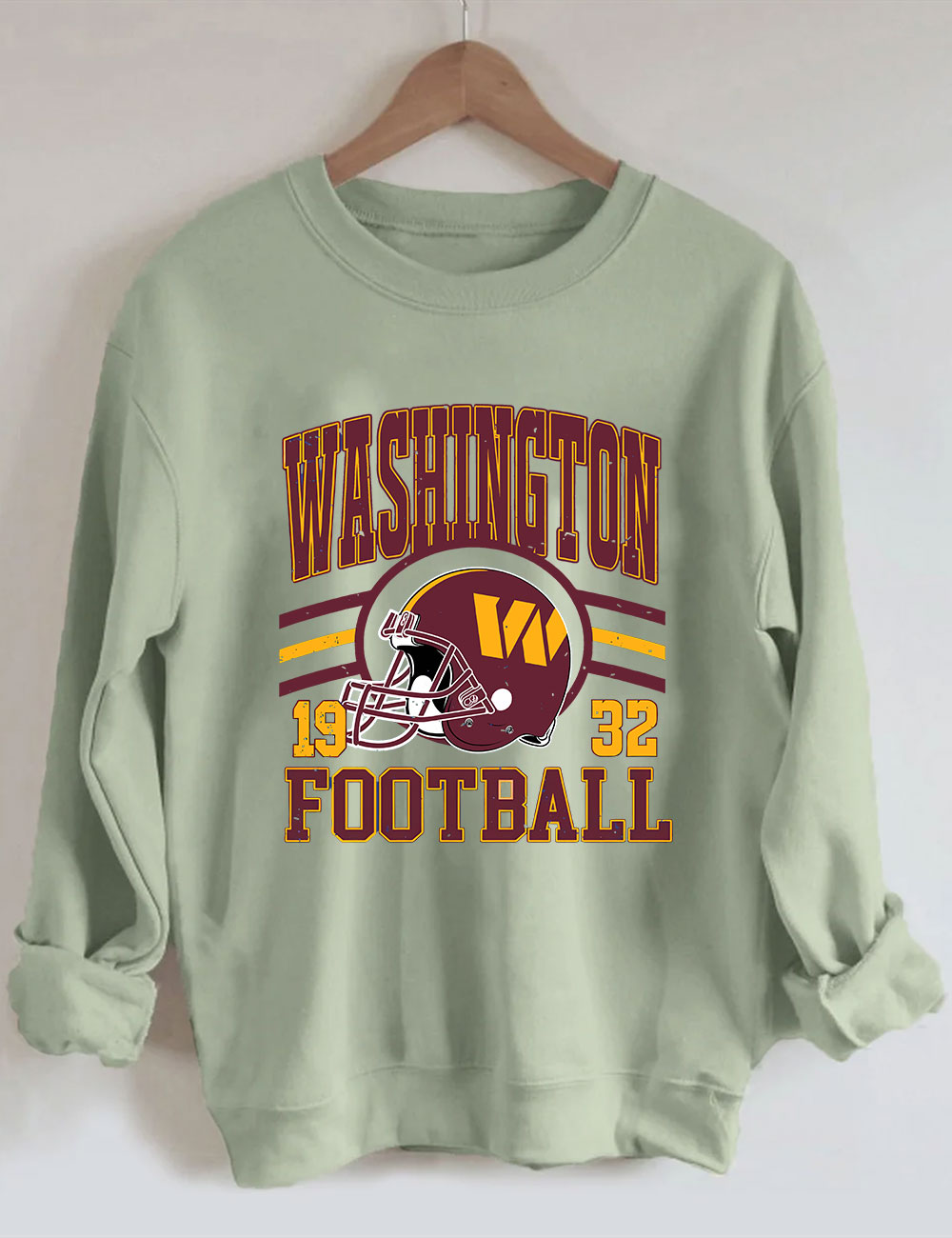 Washington Vintage Football Sweatshirt