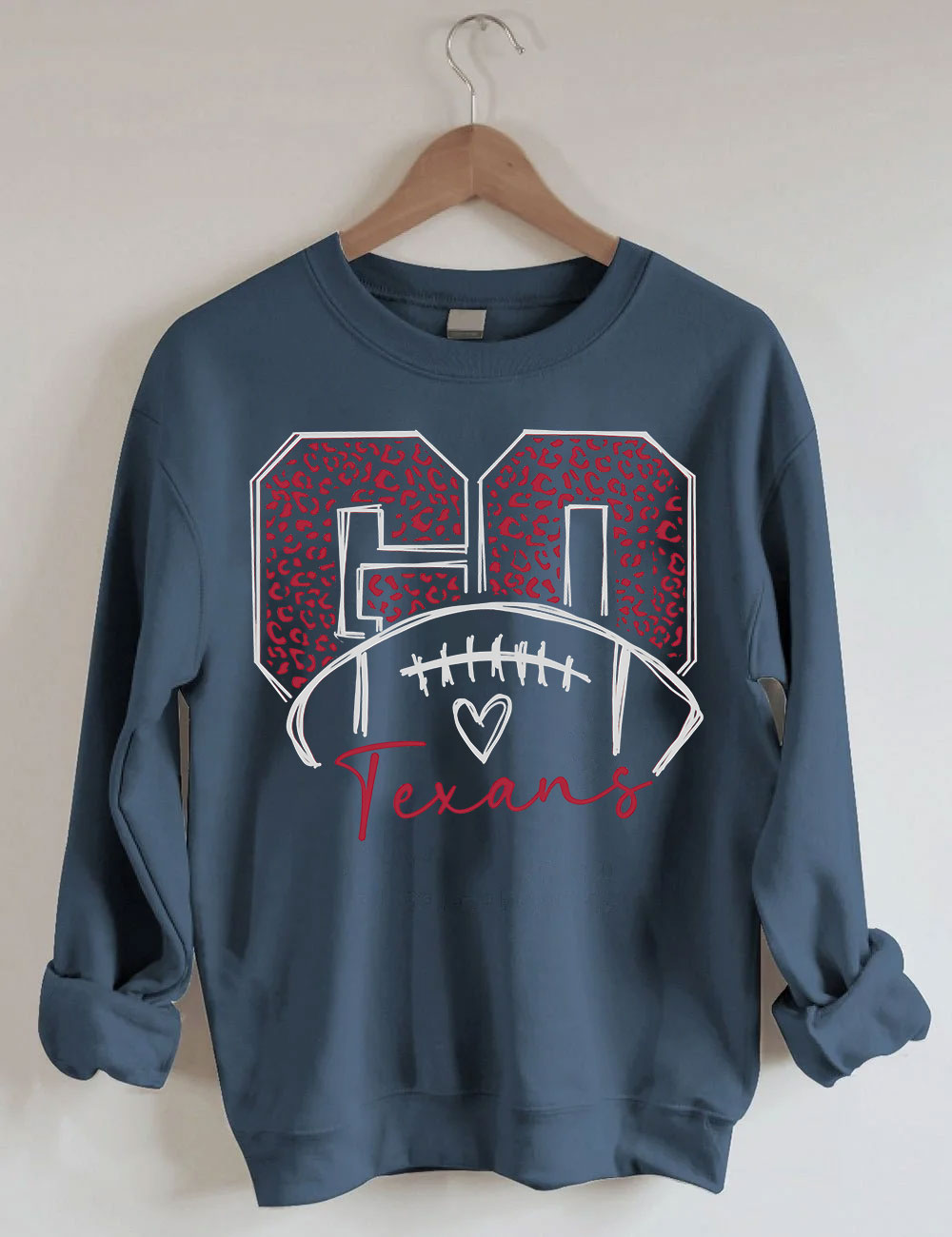 Go Texans Football Sweatshirt