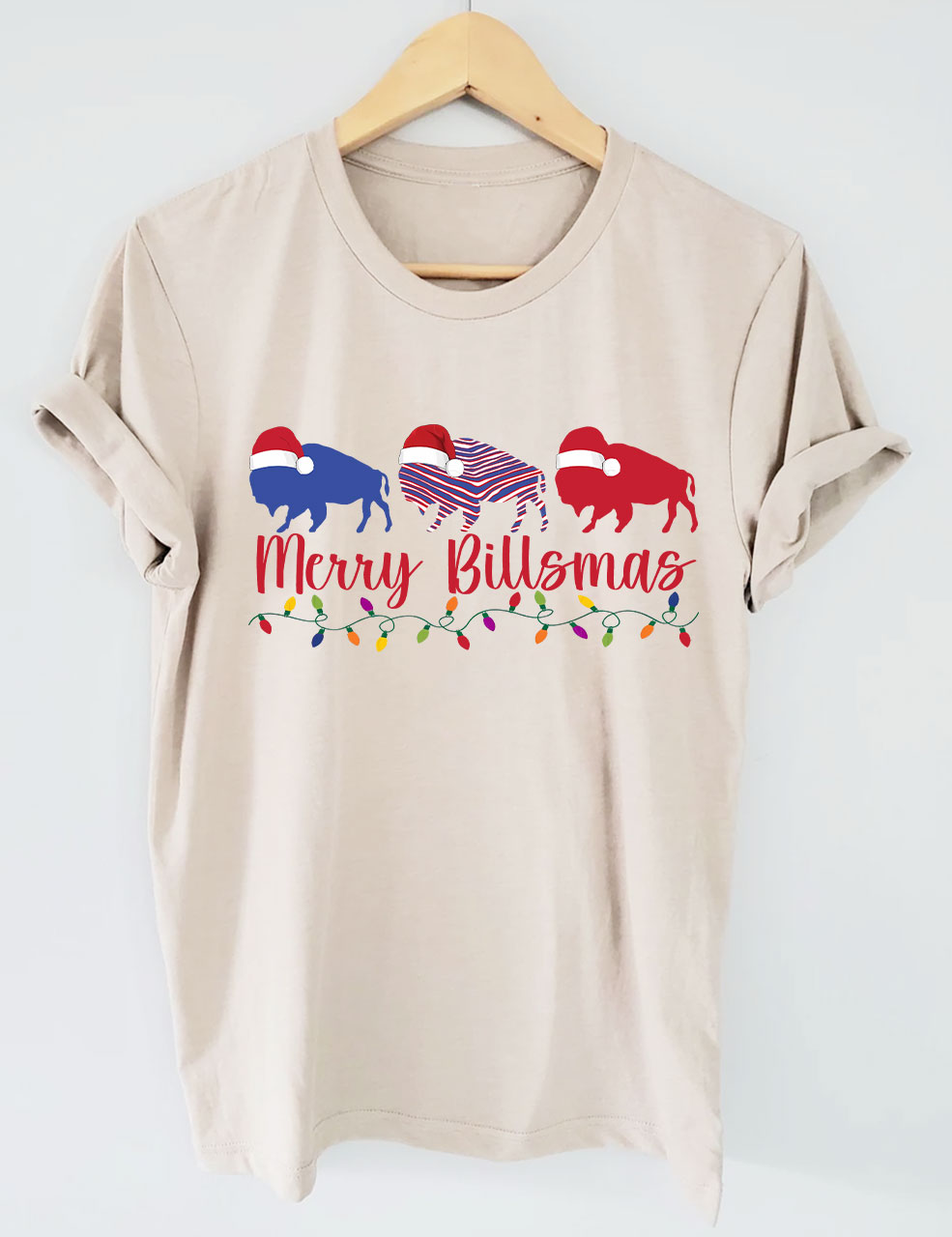 Buffalo Trio Christmas Trees T-Shirt