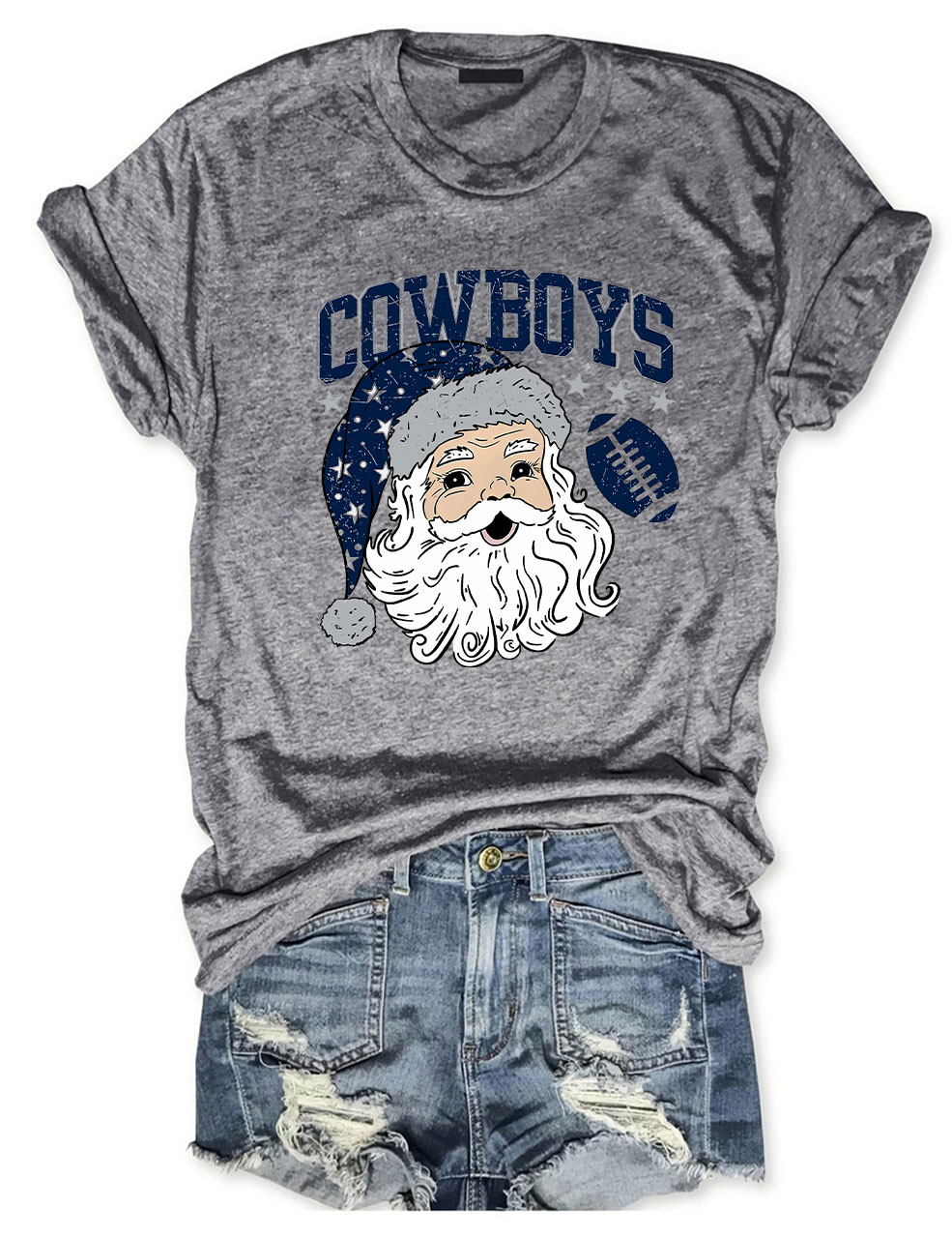 Christmas Dallas Football T-Shirt