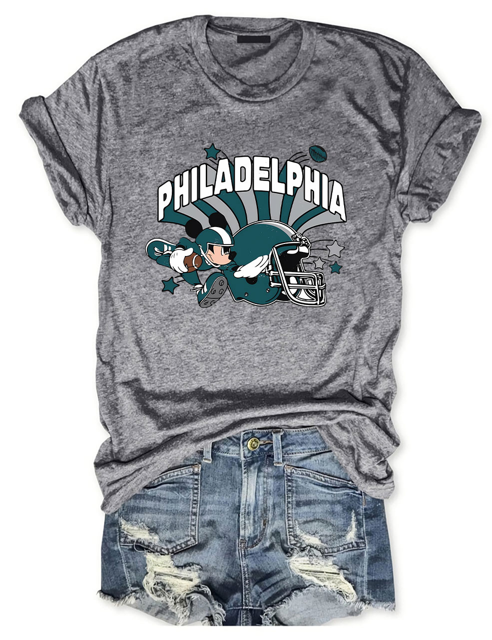 Philadelphia Mickey Football T-Shirt