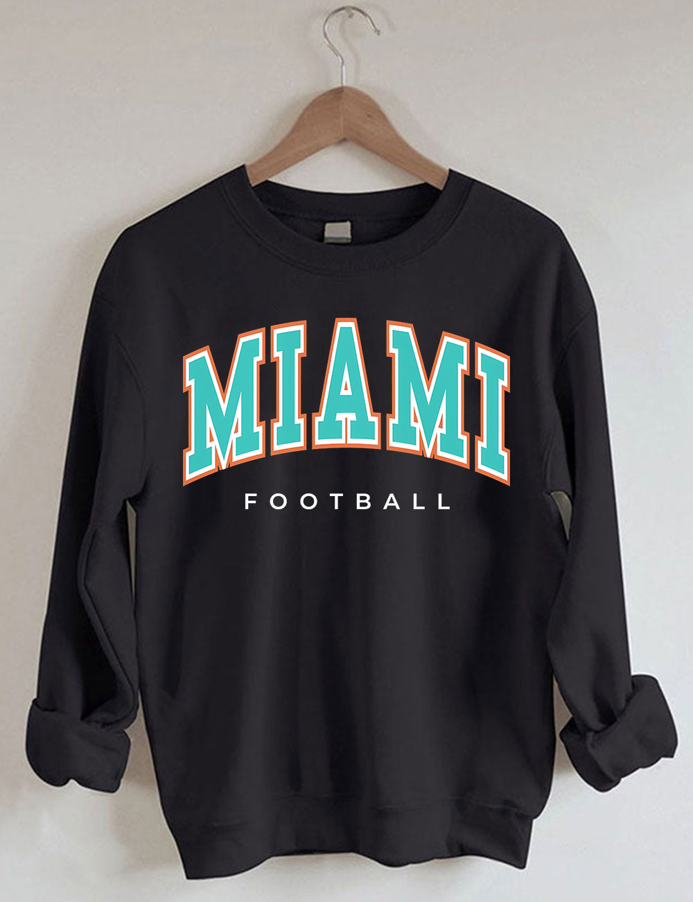 Miami Dolphins Football Sweatshirt