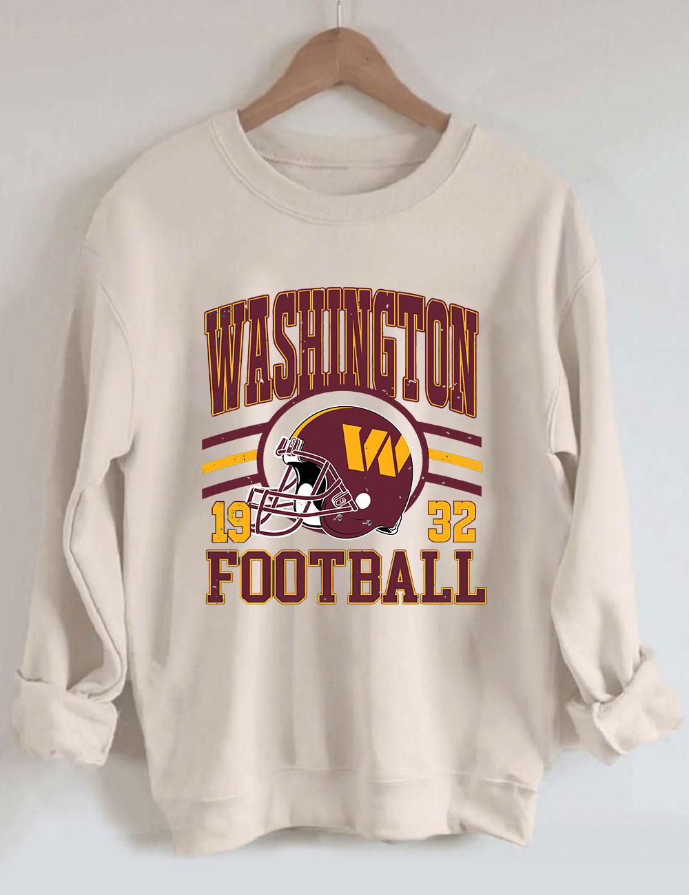 Washington Vintage Football Sweatshirt