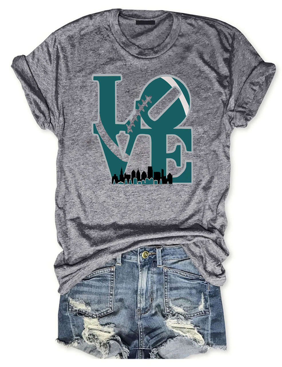 Philly Love Football T-Shirt