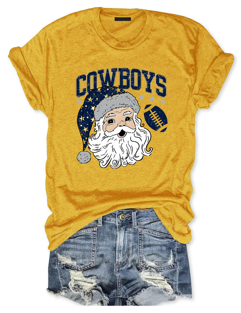Christmas Dallas Football T-Shirt