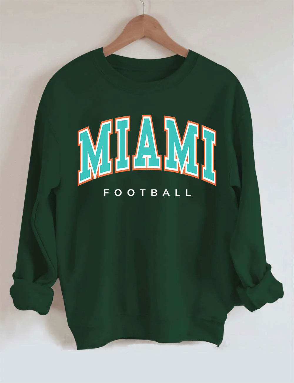 Miami Dolphins Football Sweatshirt