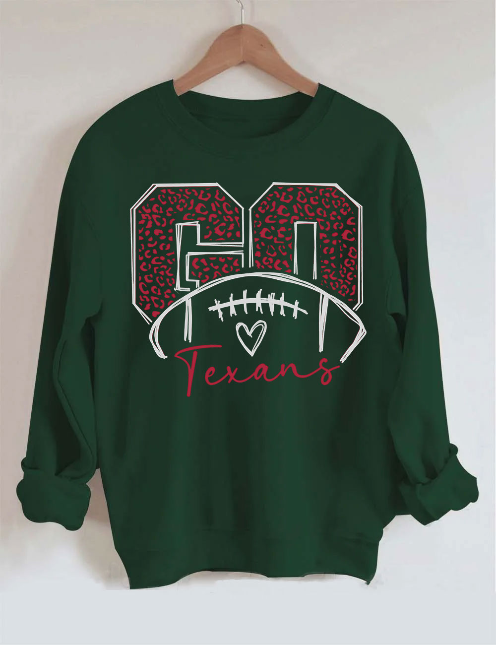 Go Texans Football Sweatshirt