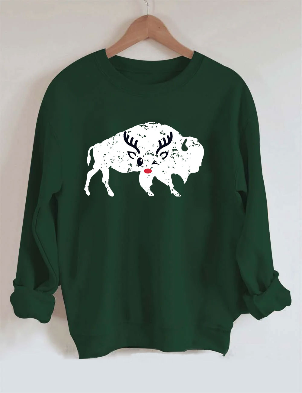 Tis the Season Buffalo Christmas Football Sweatshirt