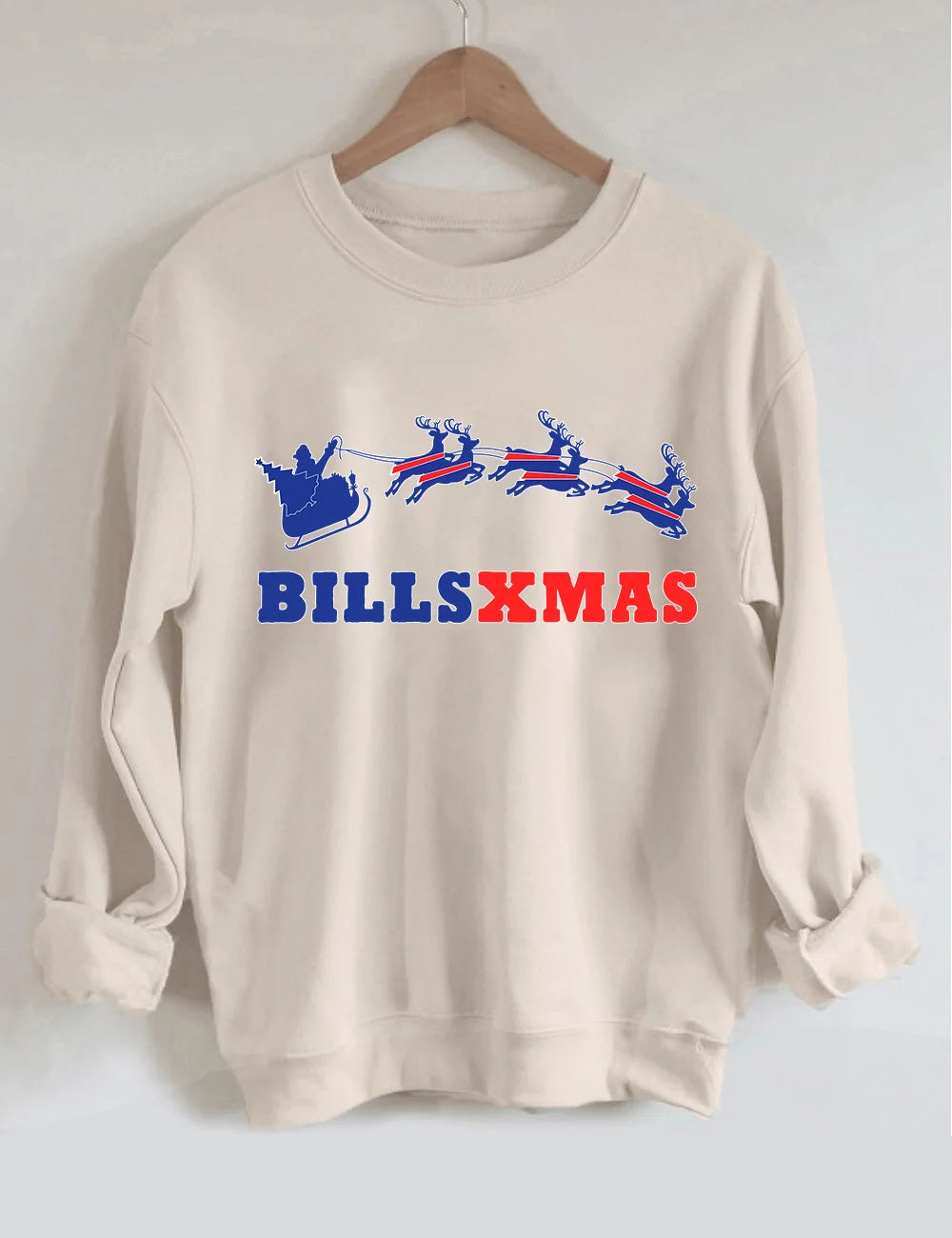 BillsXmas Buffalo Reindeer Christmas Sweatshirt