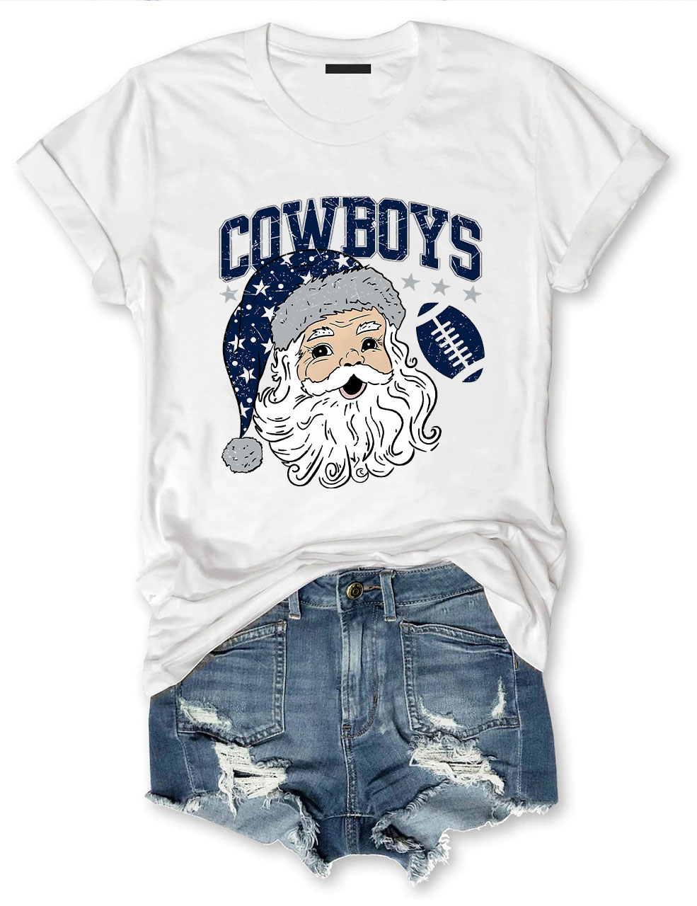 Christmas Dallas Football T-Shirt