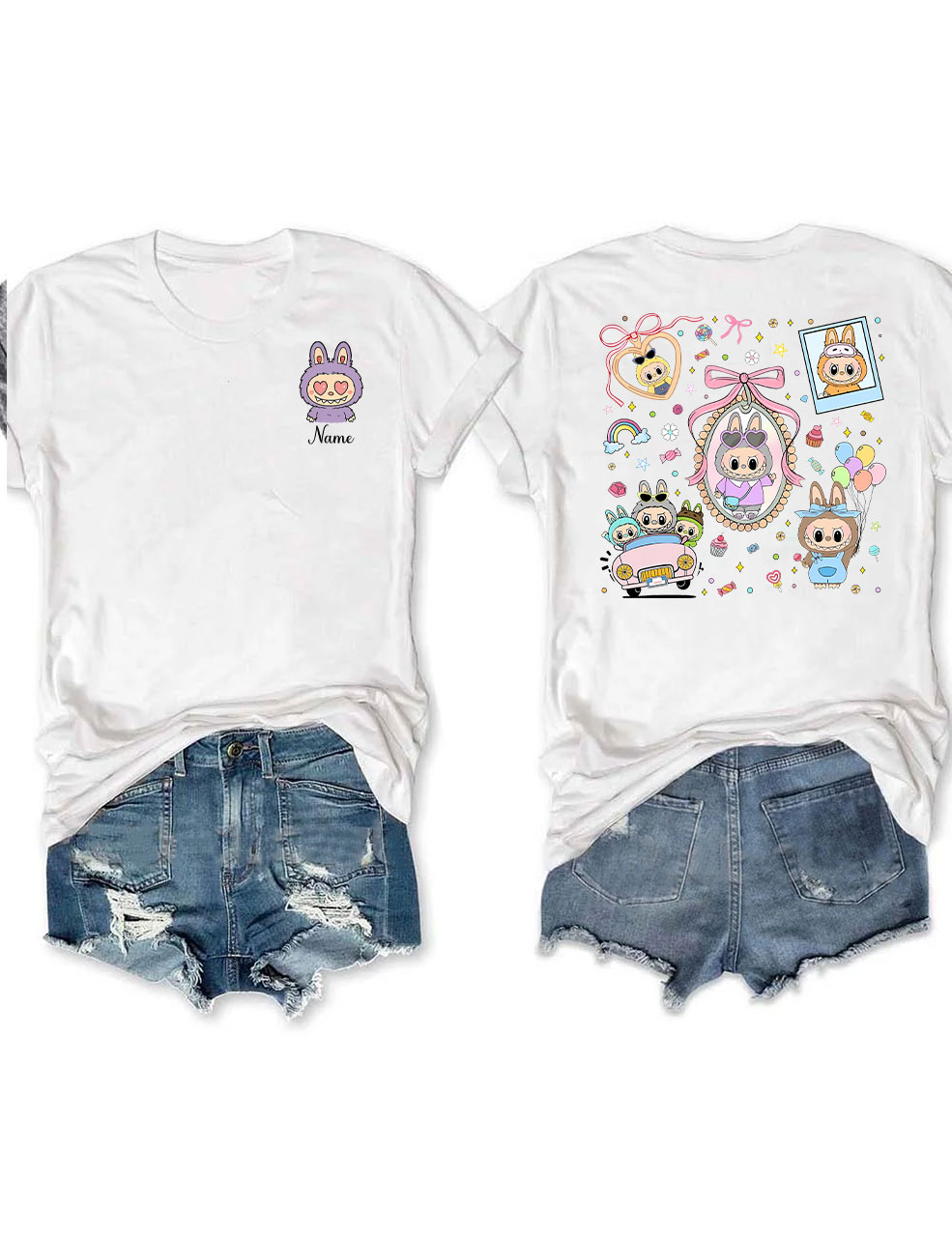 Labubu Custom T-Shirt T-shirt