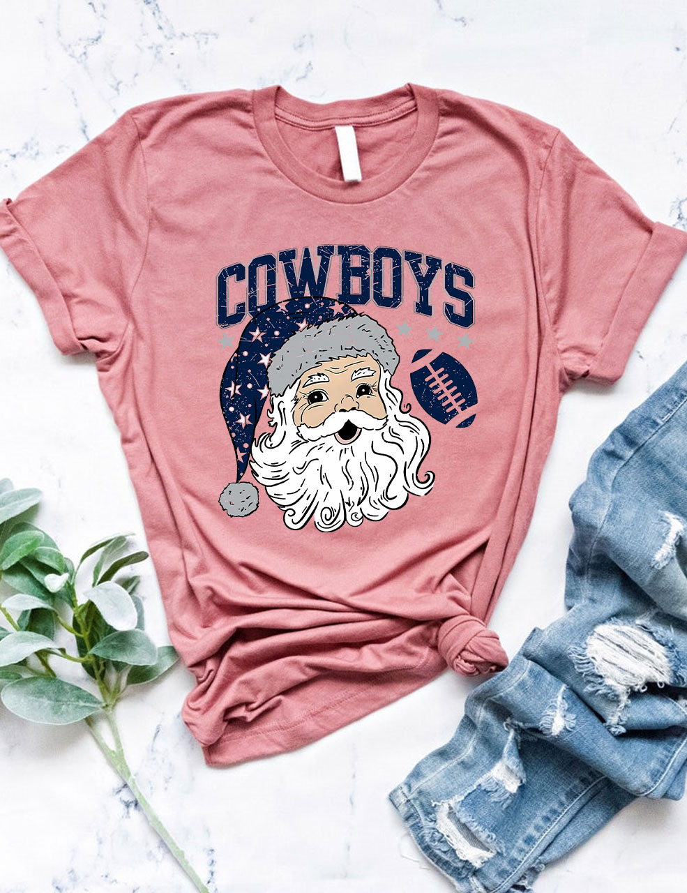 Christmas Dallas Football T-Shirt